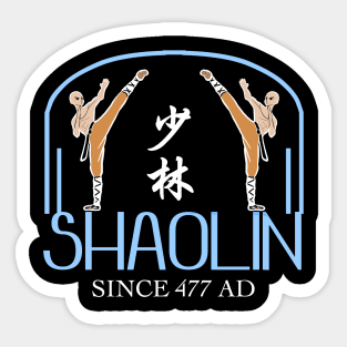 Shaolin Monks Sticker